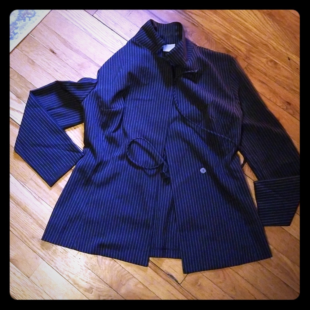 Striped Blazer